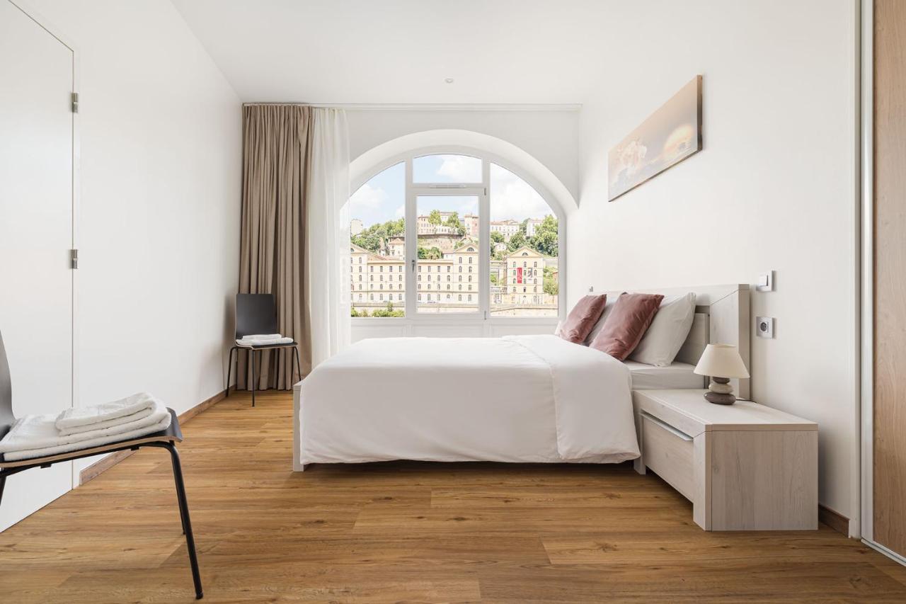 리옹 Design Et Charme, 100M2 Face A La Saone 아파트 외부 사진